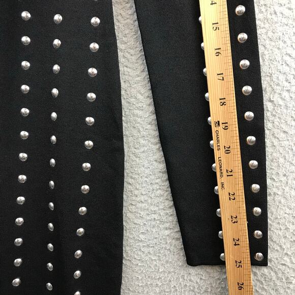 New International Concepts Black Silver Studded Dress SZ small - Picture 7 of 11